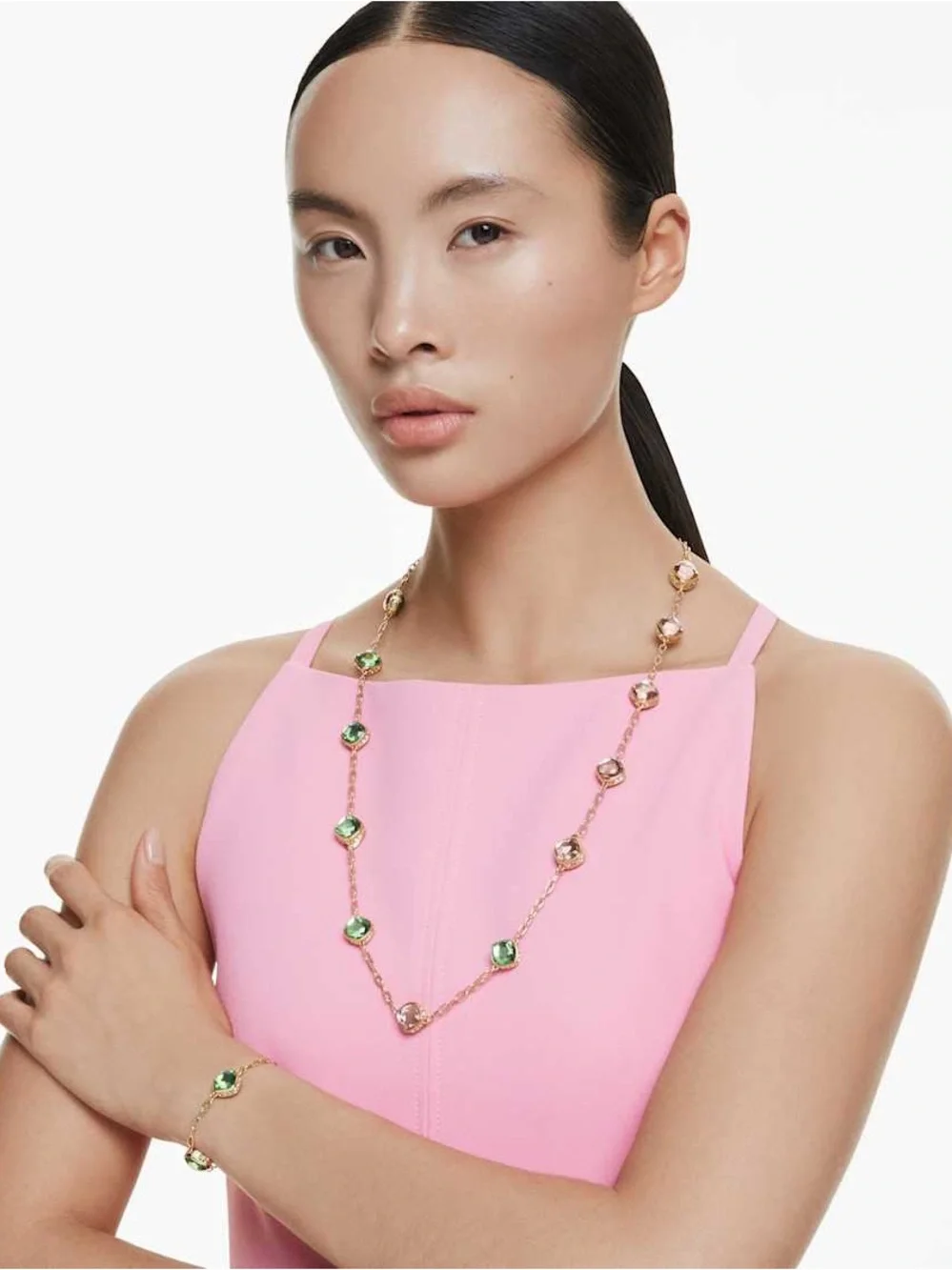 Swarovski Chroma Long Necklace